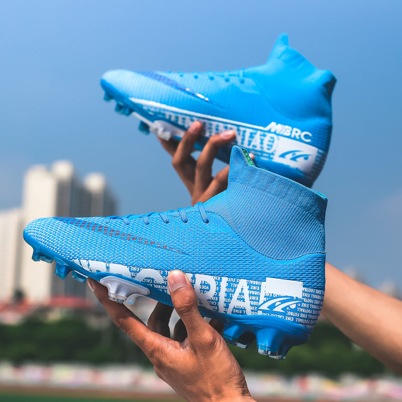 1313 One Pair Mens Soccer Cleats Football Boots Spikes Shoes High-Top Running Walking Athletic Football Boots 1313 One Pair Mens Soccer Cleats Football Boots Spikes Shoes High-Top Running Walking Athletic Football Boots